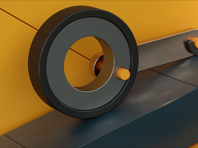 Looped wheel 3d background c4d cycle design looped octane render web