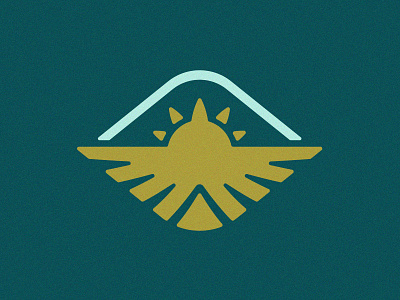 Visions in Ag agriculture bird eagle field grow growth hawk icon identity logo soar sunrise sunset symbol visions