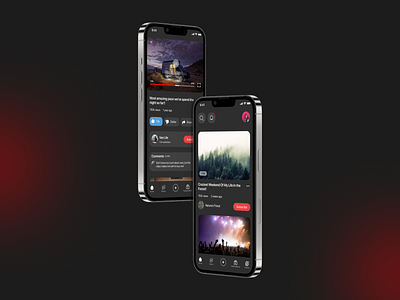 YouTube Redesign app app redesign design mobile mobile design redesign streaming ui uiux ux video youtube youtube redesign