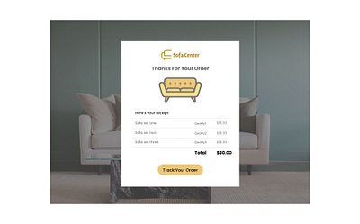 Daily UI #017 -Email Receipt