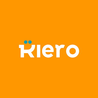 Kiero Shopping brand branding design dz9 ecommerce icon illustration kiero logo orange shop shopping