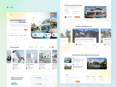 Dream House App of Landing page app design guidelines design system figma furniture design home app home desk house app ikea ui design ui kit web design