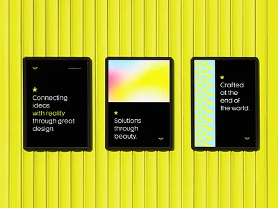 Posters for my personal branding. ads advertisement beautiful branding chile clean logo marketing poster posters street tech technology