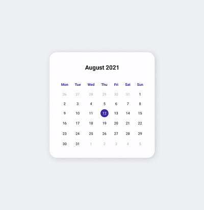 Daily UI 038 - Calendar calendar dailyui dailyui038