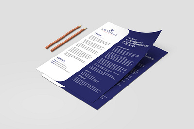 Simple Company Profile Flyer Design banner brand identity branding business company profile corporate design flyer design graphic design modern print professional real estate simple ui