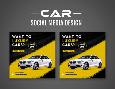 Car Social media design advertisment automobile automotive banner ads banner design branding design car banner cover design facebook post design flyer design instagram post design leaflet design linkedin post design pinterest post design promotional banner prospectus social media design social media post twitter post design vehicle