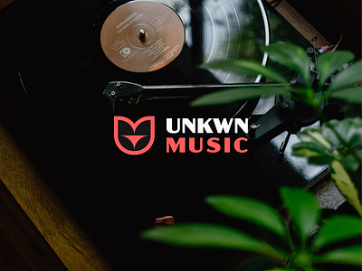 UNKWN MUSIC agency branding clean design drake dua lipa ed sheeran hip hop kendrick lamar logo logos music pop production rock studio travis scott