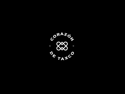 CORAZON DE TAXCO corazon design graphic design icon logo mexico minimal taxco trendy