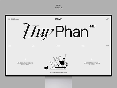 Huy Phan Portfolio | Animation animation landing page layout loading minimal transition vietnam web design website
