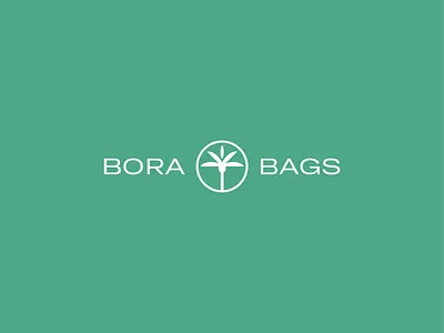 Bora Bags bags bora bora branding clean clothing design ecofriendly fashion graphic design kuwait leaf leaves logo logos palm puerto rico punta cana tahiti tote