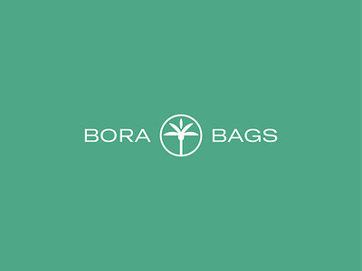 Bora Bags bags bora bora branding clean clothing design ecofriendly fashion graphic design kuwait leaf leaves logo logos palm puerto rico punta cana tahiti tote