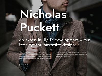 UI / UX Designer & Developer csv design graphic design portfolio resume ui ux web design