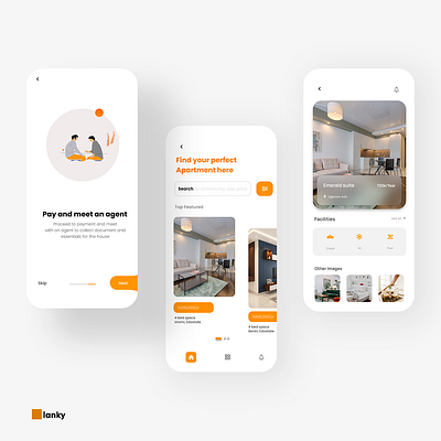 House Rental App UI