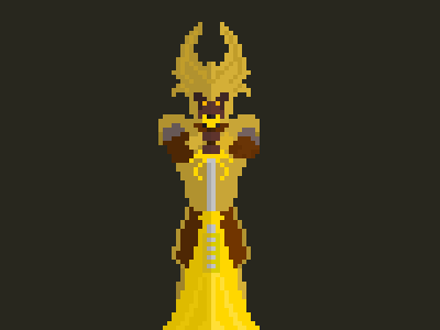 Opening the Bifrost animation pixelart thor