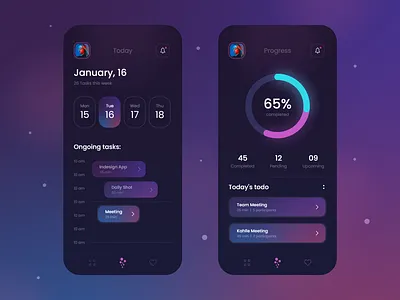 Task Manager - Mobile Design 2021 2021 design 2021 trend 2021 trends alphadesign banking app clean design designs illustration julius branding logo mobile banking mobile trends modern modern ui trend ui trends 2021 ui ux