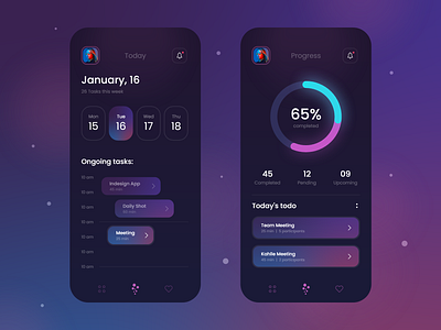Task Manager - Mobile Design 2021 2021 design 2021 trend 2021 trends alphadesign banking app clean design designs illustration julius branding logo mobile banking mobile trends modern modern ui trend ui trends 2021 ui ux
