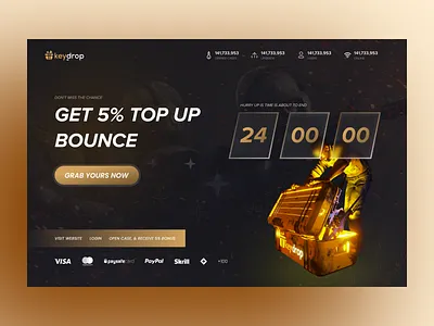 Key-drop - landing page 3d animation app app design application branding design flat graphic design icon logo motion graphics ui