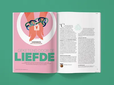 Codependency illustrations for magazine branding character codependency creative design editorial editorial illustration hands illustration love magazine
