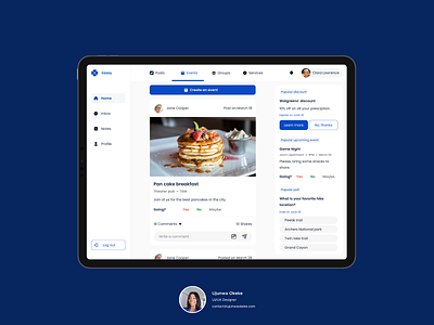 Easey - Social media platform