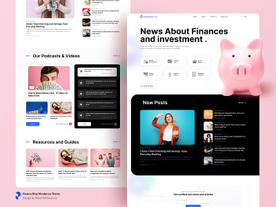 Finance Blog blog design finance finance blog financial graphic design templates themes ui ui designer weblog weblog design wordpress رابط کاربری طراح رابط کاربری طراحی بلاگ طراحی وبلاگ قالب وردپرس وبلاگ گرافیک