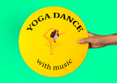 design yoga dance app branding design icon illustration logo typography ui ux vector