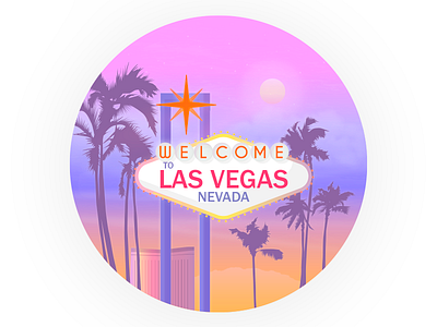 Welcome to Las Vegas , Nevada USA beatiful casino day design happy holiday illustration las vegas lucky nevada relax ticket travel usa vector weather world