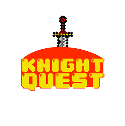 Knight Quest adobe illustrator design dribble dribble rebound game illustration knight knight quest logo quest rebound retro retro video game sword vector video game