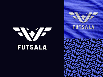 Futsala Apparel Logo adidas apparel apparel logo brand brand design brand identity design brand logo branding eagle eagle logo football football brand football logo illustration jersey logo logo logo design nike soccer soccer logo