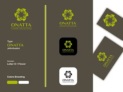 Onatta Logo Design design icon illustration logo vector