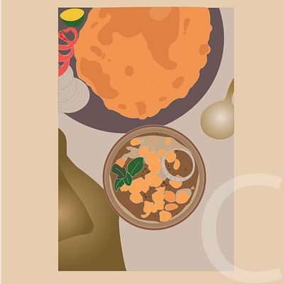 Food illustration 2 food graphic design illustration indian