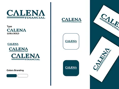 Calena Logo Design design icon illustration logo typography vector