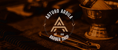 Barber Shop Brand Identity | Arturo Ardila black brand brand identity branding business concetp creative dailyui design gif graphic design illustrator logo logo design modern photoshop ui vector web