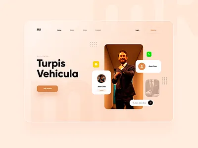 Mr Landing page landing page modern design modern landing page modern page modern website new design new modern new page website design