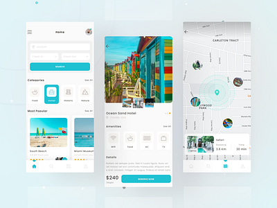 Travel Now App Design android app design booking app hotel app hotel booking app ismail hussain minimal app minimal mobile app mobile app restaurant app restaurant booking tour tour app tour mobile app travel travel app traveling app ui ui design ux design web app