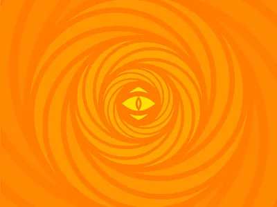 The Eye abstract branding eye geometric geometry icon logo mark sun