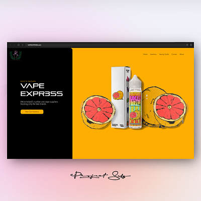 VAPE EXPR3SS branding css design graphic graphic design graphicdesign html logo ui ux web web design web designer web dev web develop web developer web development webdesign