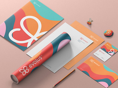 Stationery Design for Evolus austin logo designer best logo designer business card envelope flyer freelance agency austin graphic design letterhead logo logo design logo designer logo designer austin pitch dec presentation design rebranding sales presentation stationary stationery stationery design visiting card