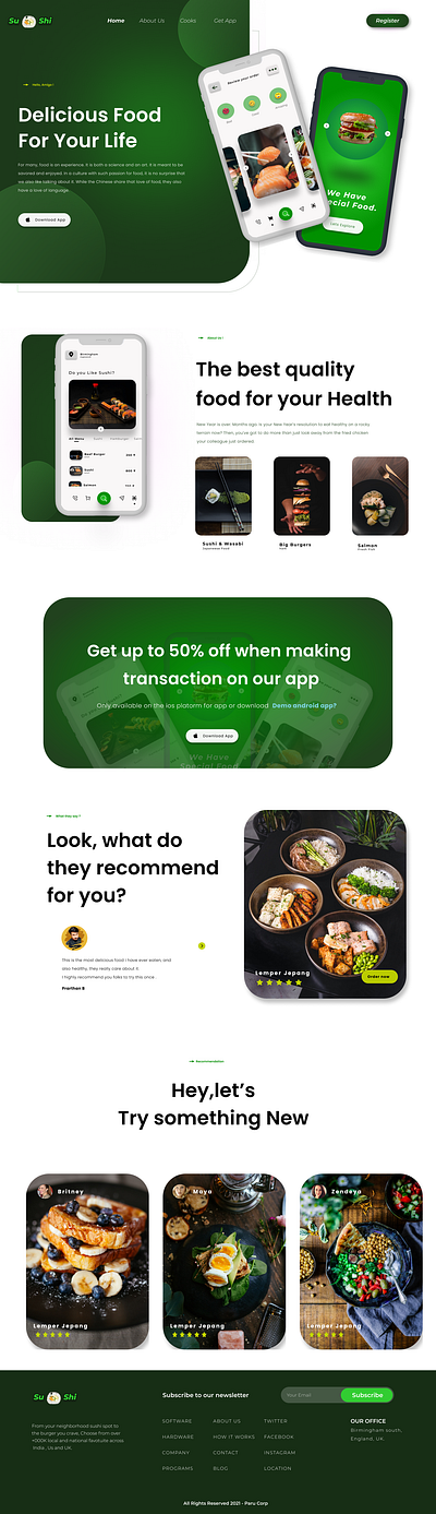 SU-SHI animation design ui ux