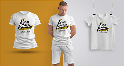 Royalty T-shirt Design appearance clothing crown shirt royalty t shirt t shirt design