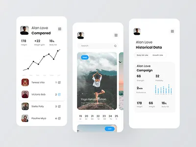 Sports recording app app branding colorful design illustration logo typography ui ux 视觉艺术