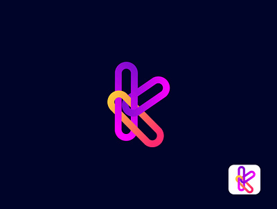 Letter K Logo Concept animation branding design graphic design illustration letter fr logo concept letter logo logo logodesign modern modern logo design motion graphics simple ui vector