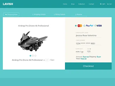 Daily UI - Credit Card checkout Page Design brochure daily ui flyers graphics design shajib222 ui ui design uiux ux ux design we design web development