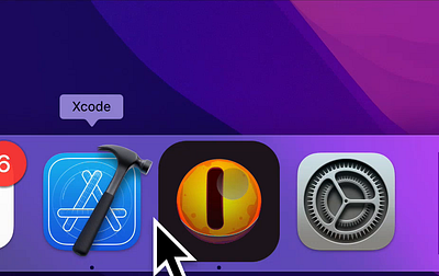 Animated macOS dock icon with Rive! apple dock dock icon eye eyeball icon mac macos mouse