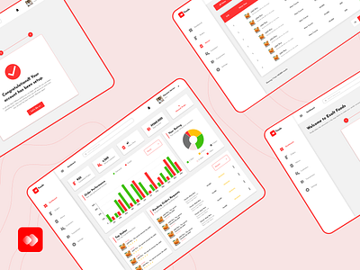 Restaurant Management Dashboard dashboard design food minimal minimalism minimalist restaurant simple ui ui design uiux web design