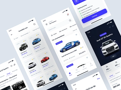 Carline - Car Marketplace App UI Kit autocar automotive car car marketplace grab honda mobile mobile app mobile design rental shop store tesla toyota ui ui kit ui8 uidesign uikit ux