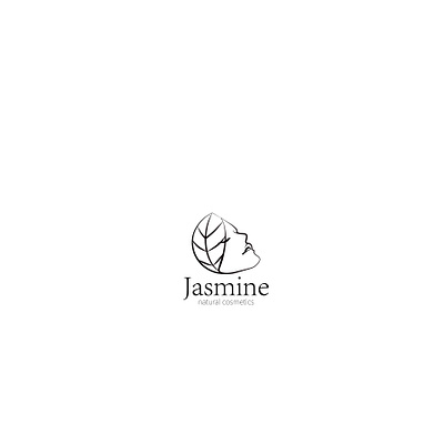 LOGO for natural cosmetics shop JASMINE design graphic design identity logo logotype