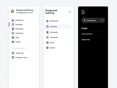 Web Application Navigation Concepts. bars dash dashboard navigation e commerce e commerce navigation interface minimal navigation minimal sidebar nav navigation navigation bar navigation inspiration navs sidebar sidebar menu ui web web application