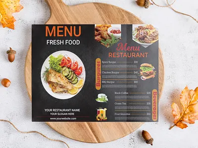 Restaurant Menu Card Design menu card design restaurant menu flyer