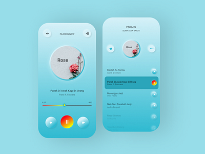 Mobile App Music app branding design graphic design illustration minimalism mono music typography ui ux