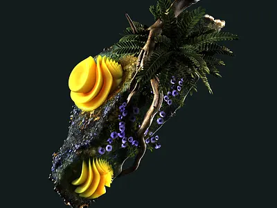 KV explorations 3d c4d crislabno design illustration keyvisual render